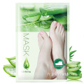 Masque des pieds de rajeunissement de la peau hydratante